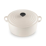 Le Creuset Classic Cast Iron Round Casserole 28cm Crème