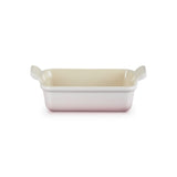 Le Creuset Deep Rect. Dish 19Cm Shell Pink