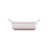 Le Creuset Deep Rect. Dish 19Cm Shell Pink