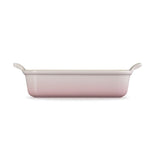 Le Creuset Deep Rect. Dish 26Cm Shell Pink