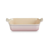 Le Creuset Deep Rect. Dish 26Cm Shell Pink