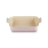 Le Creuset Deep Rect. Dish 26Cm Shell Pink