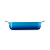 Le Creuset Deep Rect. Dish 32Cm Azure