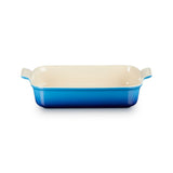 Le Creuset Deep Rect. Dish 32Cm Azure