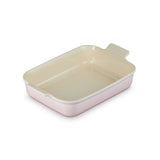 Le Creuset Deep Rect. Dish 32Cm Shell Pink