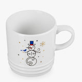 Le Creuset Noel Snowman Stoneware Mug, 350ml, White