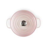 Le Creuset Round Casserole 24cm Shell Pink