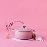 Le Creuset Round Casserole 24cm Shell Pink