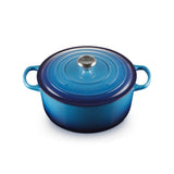 Le Creuset Round Casserole 28Cm Azure