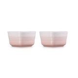 Le Creuset Set Of 2 Heart Ramekins Shell Pink