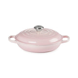 Le Creuset Shallow Casserole 26Cm Shell Pink