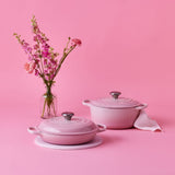 Le Creuset Shallow Casserole 26Cm Shell Pink