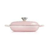 Le Creuset Shallow Casserole 26Cm Shell Pink