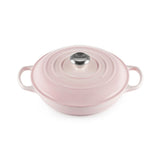 Le Creuset Shallow Casserole 26Cm Shell Pink