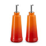 Le Creuset Stoneware 300ml Classic Oil And Vinegar In Volcanic