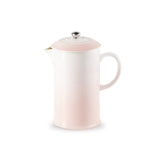 Le Creuset Stoneware Cafetiere with Metal Press 1L Shell Pink