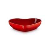 Le Creuset Stoneware Heart Bowl 20cm Cerise