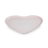 Le Creuset Stoneware Heart Serving Platter 32cm Shell Pink