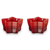 Le Creuset Stoneware Set of 2 Star Ramekins