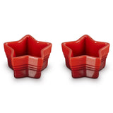 Le Creuset Stoneware Set of 2 Star Ramekins