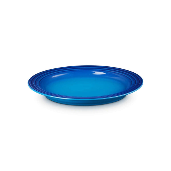 Le Creuset Stoneware Side Plate In Azure 22cm