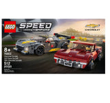 LEGO® Chevrolet Corvette C8.R Race Car and 1968 Chevrolet Corvette