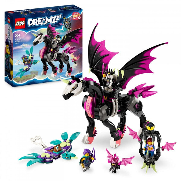 LEGO DREAMZzz Pegasus Flying Horse Toy, 2in1 Creature 71457