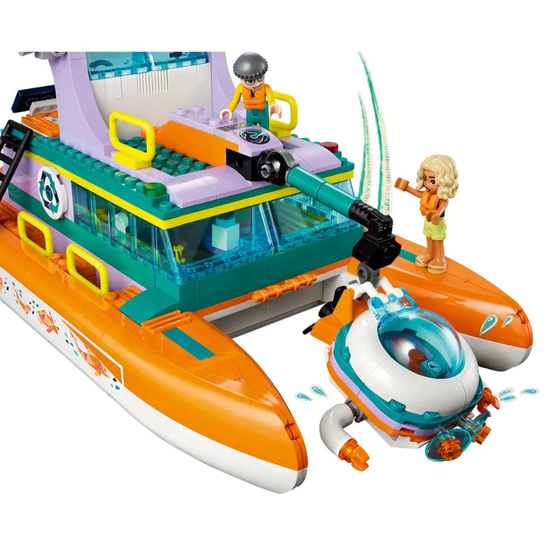 rescue mission boat lego