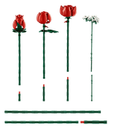 LEGO Icons Bouquet of Roses Flowers Set