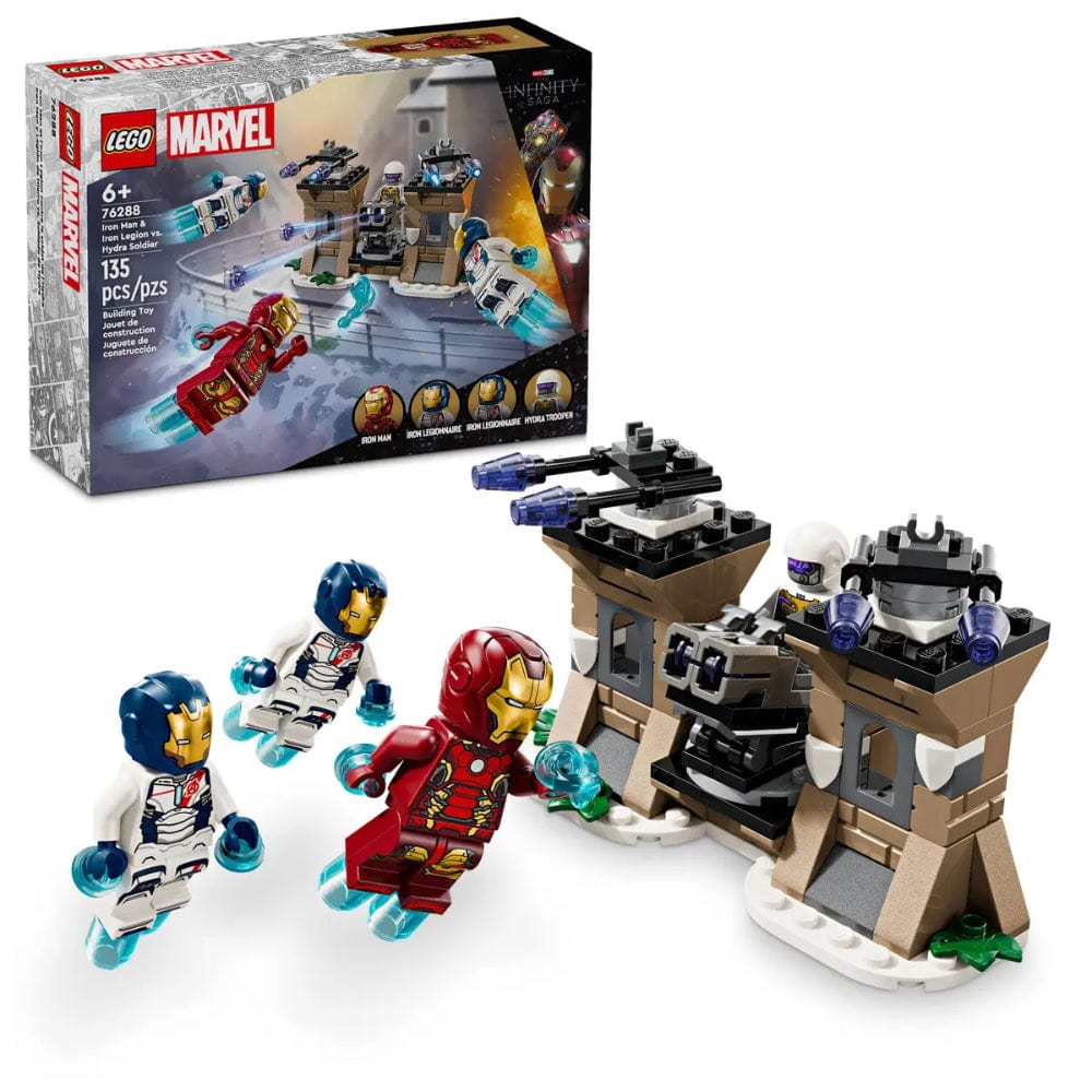 Iron man lego box sale