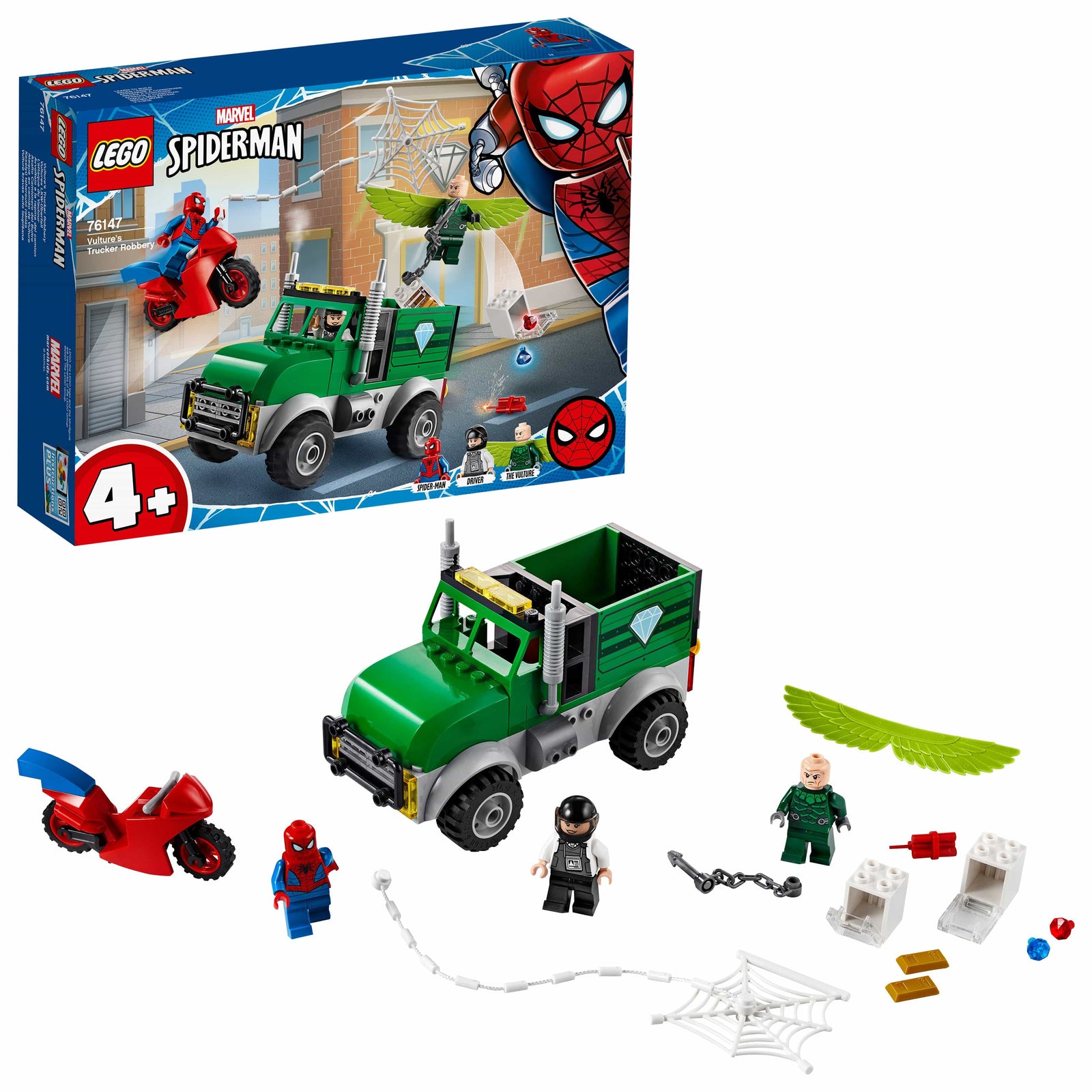 Lego spiderman truck online