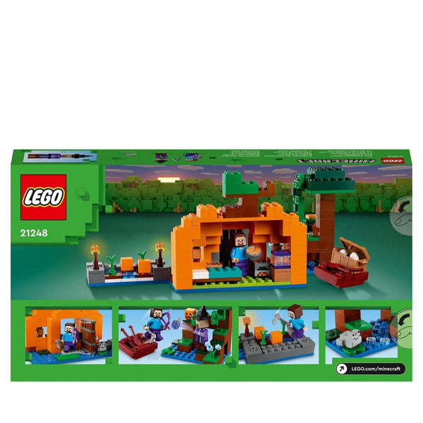 LEGO Minecraft The Pumpkin Farm Set with Steve Figure