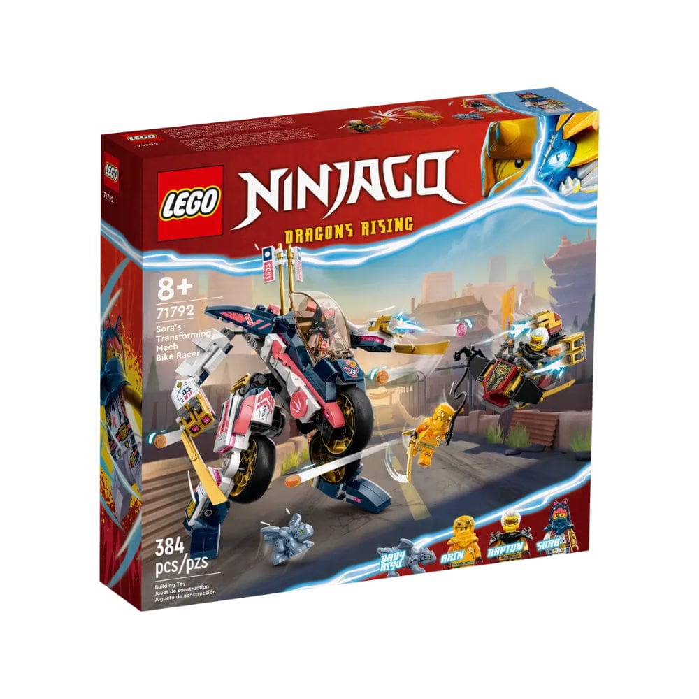 LEGO® NINJAGO® Sora’s Transforming Mech Bike Racer