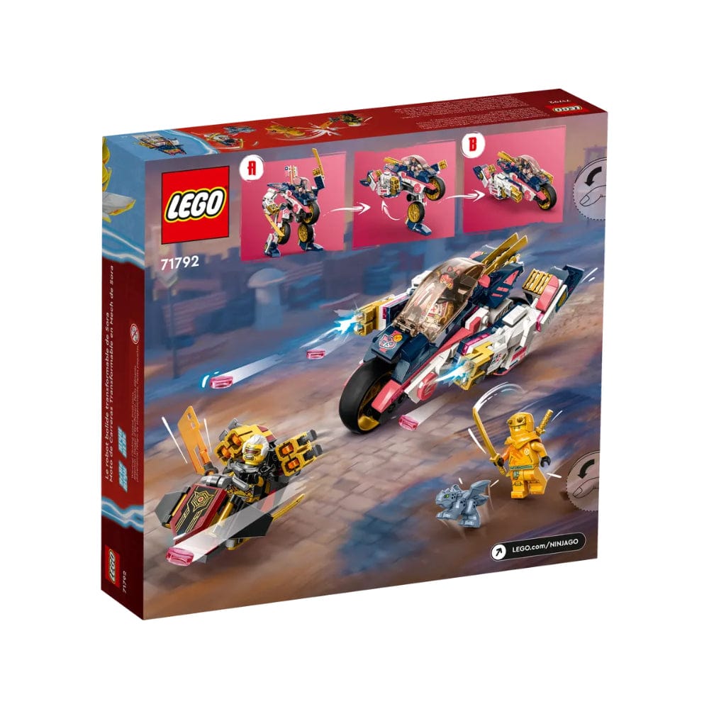 LEGO® NINJAGO® Sora’s Transforming Mech Bike Racer