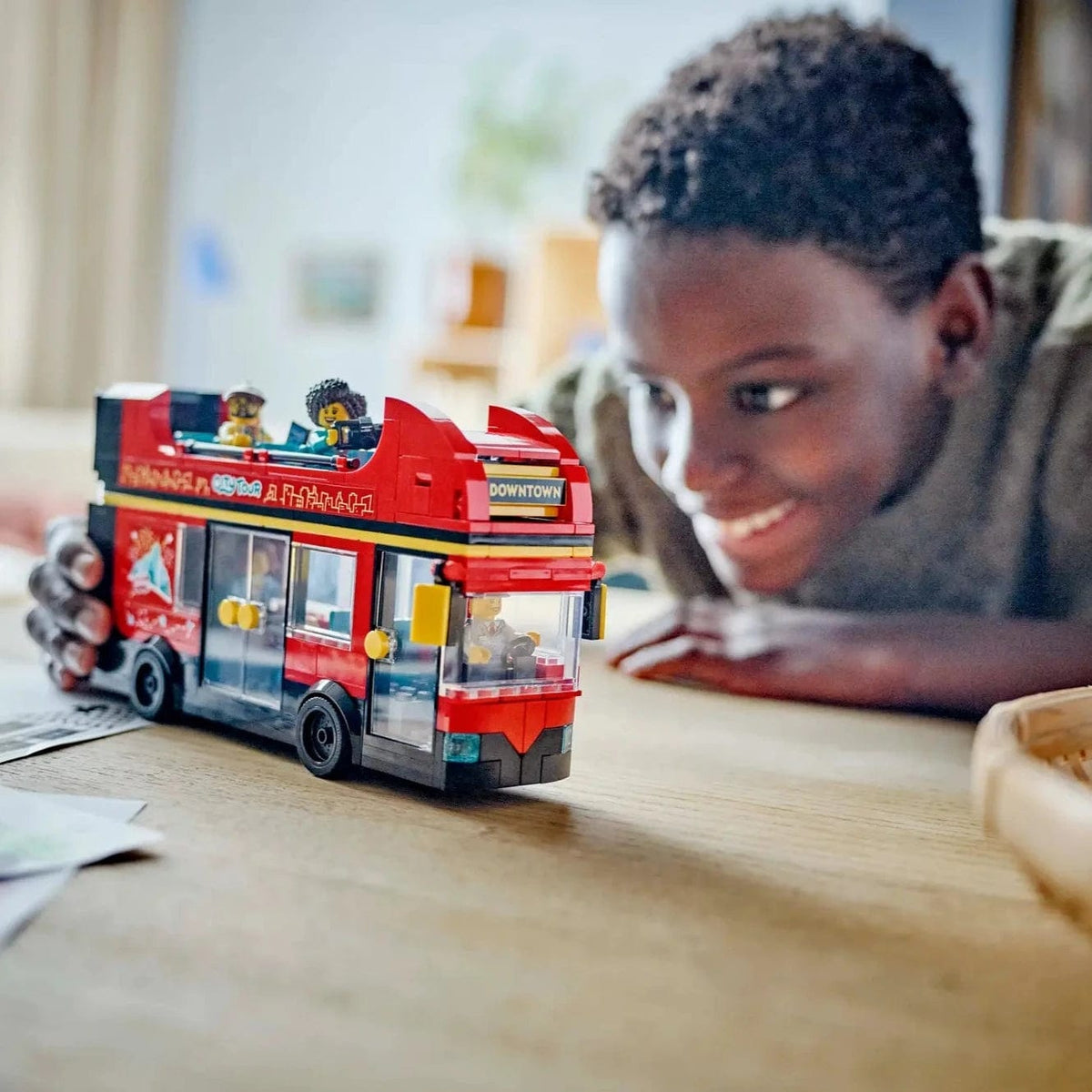 LEGO Red Double Decker Sightseeing Bus