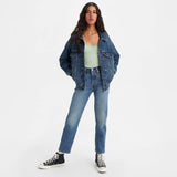 Levi's 501® Crop Jeans in Stand Off Blue