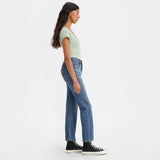 Levi's 501® Crop Jeans in Stand Off Blue