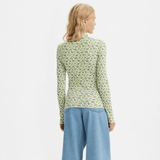 Levi's Flora Mockneck Tee Green