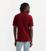 Levi's Housemark Polo Top in Chocolate Truffle