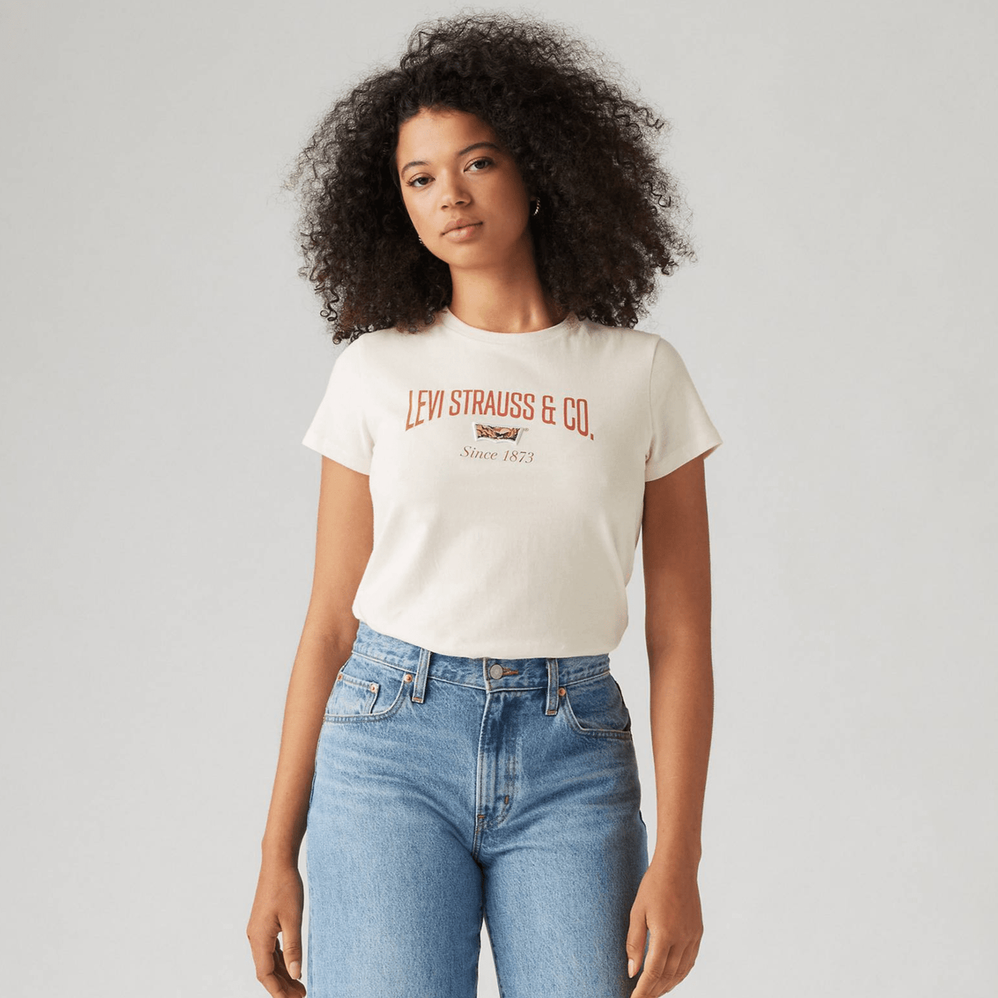 Levi's the perfect tee white best sale