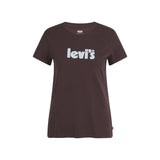 Levi's T-Shirt Logo-Print in Brown