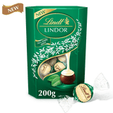 Lindt LINDOR Dark Mint Chocolate Truffles 200g