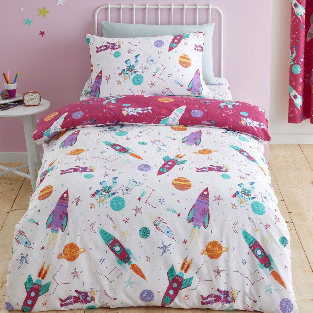 Little Bianca Bedlam Supersonic Reversible Single Duvet Set