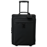 Longchamp Boxford S Suitcase Recycled Canvas in Black