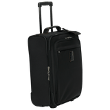 Longchamp Boxford S Suitcase Recycled Canvas in Black