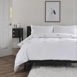 The Lyndon Company Feathers Duvet Set White