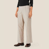 Masai Pilvi Jersey Trousers In Beige melange