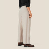 Masai Pilvi Jersey Trousers In Beige melange