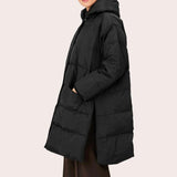 Masai Thilde Down Coat in Black