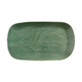 Maxwell & Williams Panama Oblong Leaf Platter in Kiwi Green